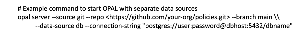 policy administration layer
